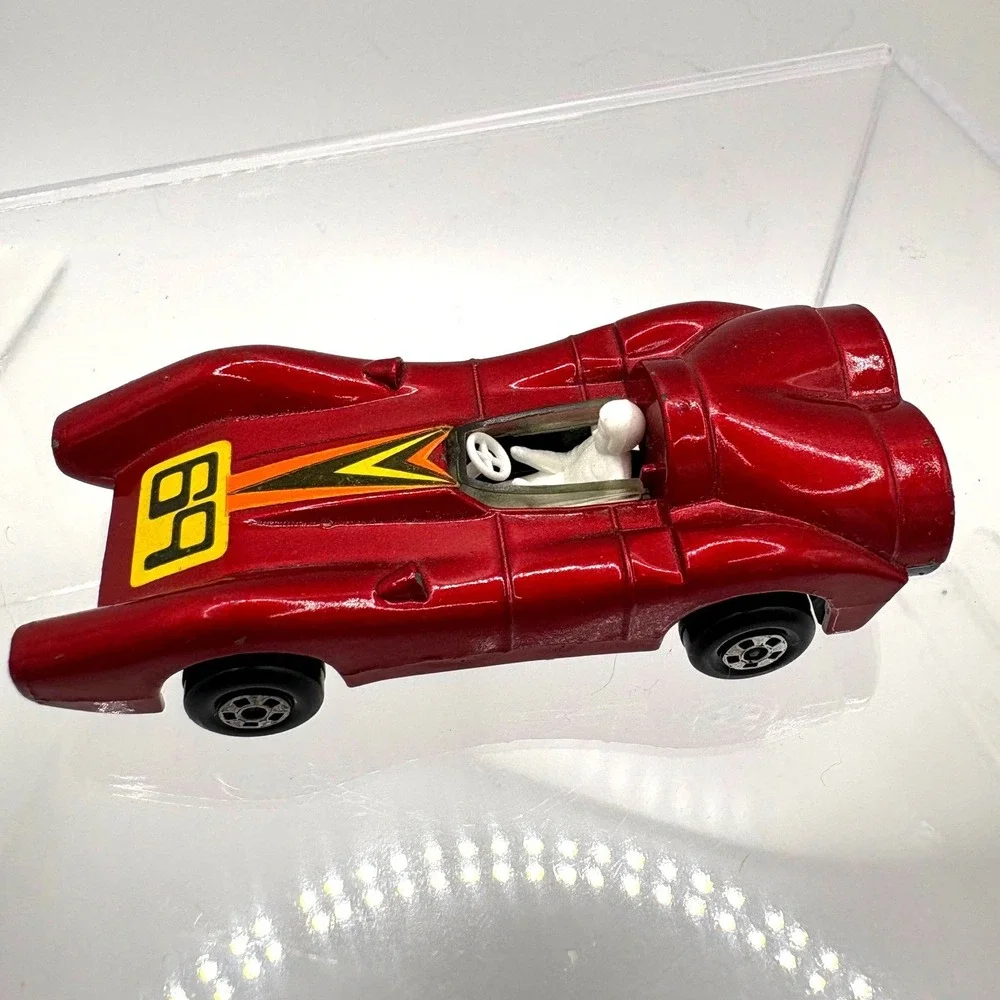Matchbox Rolamatics No 69 Turbo Fury Red 1973 Lesney Made in England Vintage Car